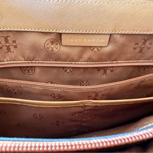 Tory Burch Tan Leather Tote - Picture 2 of 5